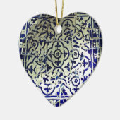 Gaudiの公園のGuellのモザイク・タイルバルセロナ セラミックオーナメント (左)