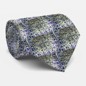 Gaudiの公園のGuellのモザイク・タイルバルセロナ ネクタイ (ロール)