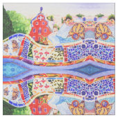 Gaudiの公園 ファブリック (クローズアップ)