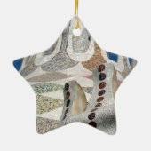 Gaudiの城の抽象芸術 セラミックオーナメント (裏面)