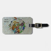 Gaudiの荷物のラベル ラゲッジタグ (正面横)