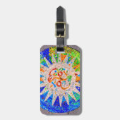 Gaudiの詳細の青 ラゲッジタグ (正面縦)