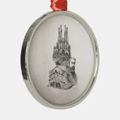 "Gaudiへの捧げ物" メタルオーナメント (右)