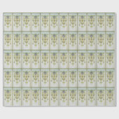 Gaudíアールヌーボーの包装紙 ラッピングペーパー (フラット)