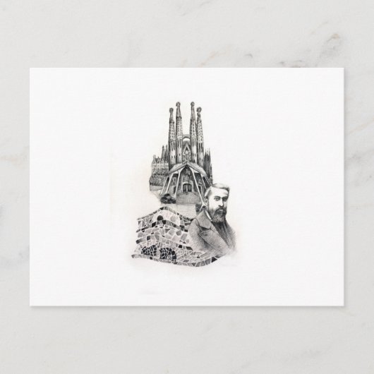 Gaudi.への捧げ物 ポストカード (正面)