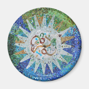 Gaudi White Sun Magnet 1 マグネット