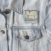 Gaudio、紀元前のc.480の墓からのフレスコ画 缶バッジ (インサイチュ)
