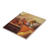 Gaugin -ポットとブケッツはまだ生活 タイル (側面)