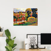 Gauguin：ブリタニーの農場 ポスター (ホームオフィス)