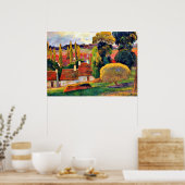 Gauguin：ブリタニーの農場 ポスター (キッチン)