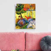 Gauguin - Breton Boy in a Landscape キャンバスプリント (インサイチュ (リビング))
