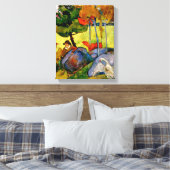 Gauguin - Breton Boy in a Landscape キャンバスプリント (インサイチュ (寝室))