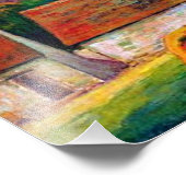 Gauguin: Farm in Brittany，有名絵画な フォトプリント (角)