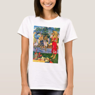 Gauguin Ia OranaマリアのTシャツ Tシャツ