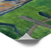 Gauguin - Landscape In Brittany, David Mill 1894 ポスター (角)