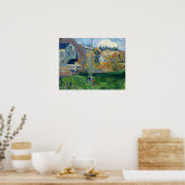 Gauguin - Landscape In Brittany, David Mill 1894 ポスター (キッチン)
