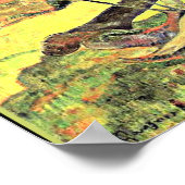 Gauguin - Landscape with Breton Women ポスター (角)