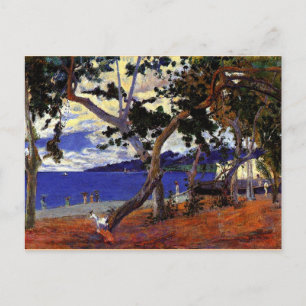 Gauguin - Martiniqueの海岸風景 ポストカード