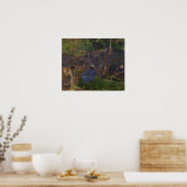 Gauguin - On Shore Of Lake At Martinique 1887 ポスター (キッチン)