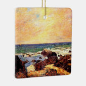 Gauguin - Rocks and Sea, 1886, 絵画's セラミックオーナメント (右)
