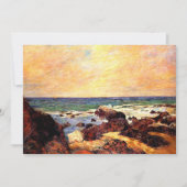 Gauguin - Rocks and Sea, fine art, (正面)