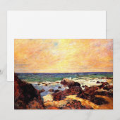 Gauguin - Rocks and Sea, fine art, (正面/裏面)