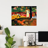 Gauguin - Tahitian Pastorale ポスター (ホームオフィス)