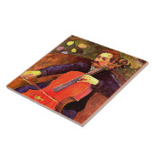 Gauguin - The Cellist タイル (側面)