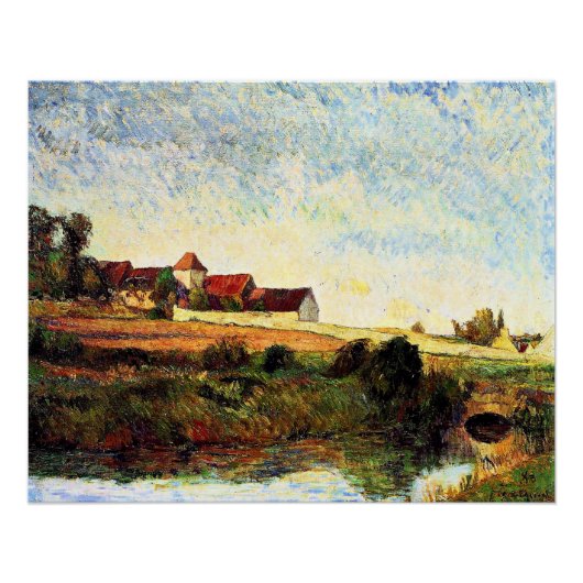 Gauguin - The Farm in Grue, ポスター (正面)