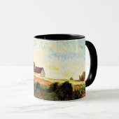 Gauguin - The Farm in Grue, マグカップ (正面右)