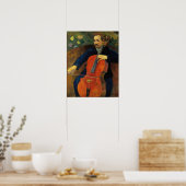 Gauguin - The Violin-Cellist Upaupa ポスター (キッチン)