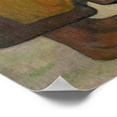 Gauguin - Two Breton Girls By The Sea 1889 ポスター (角)