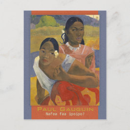 Gauguin When will you marry CC0694 Postcard ポストカード