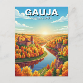 Gauja National Park Latvia Travel ポストカード
