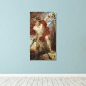 Gaulish勇気のための勉強, c.1830-32 キャンバスプリント (インサイチュ (ウッドフロア))