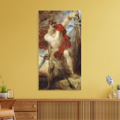 Gaulish勇気のための勉強, c.1830-32 キャンバスプリント (インサイチュ (リビング))