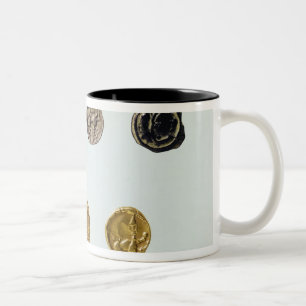 Gaulish硬貨、紀元前のc.750-0 ツートーンマグカップ