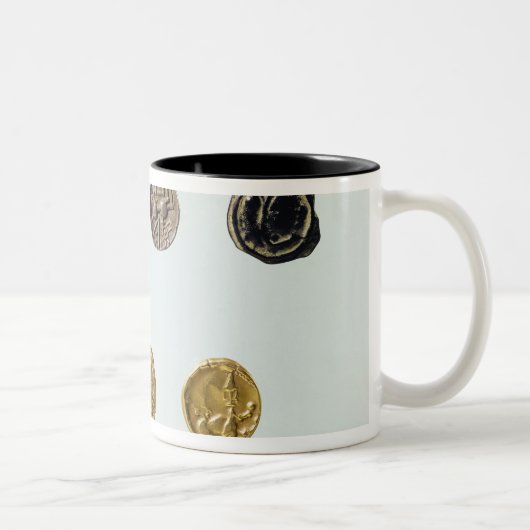 Gaulish硬貨、紀元前のc.750-0 ツートーンマグカップ (右)