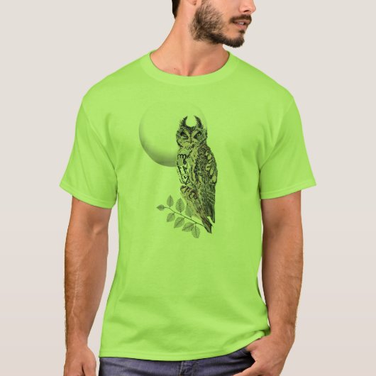 Gaurdian-のアメリカワシミミズク Tシャツ (正面)