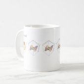 Gaussの地図 コーヒーマグカップ (正面左)