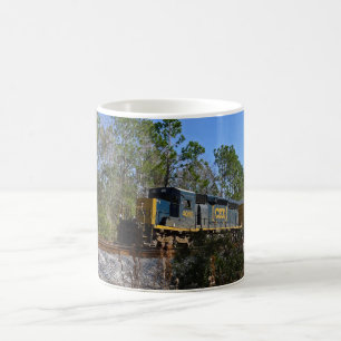 Gautier msのCSX Train コーヒーマグカップ