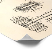 Gavel of Justice 1956パテントアート – オールドペッパー ポスター (角)