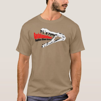Gavialosuchus：フロリダの巨大なCroc Tシャツ