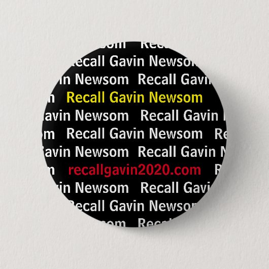 Gavin 2020の呼び出しボタン 缶バッジ (正面)