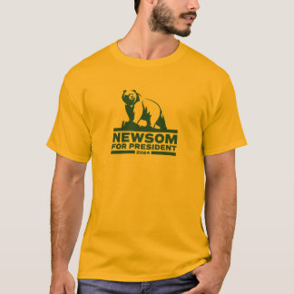 Gavin Newsom for President - 2024 - Bear Tシャツ