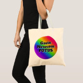 Gavin Newsom POTUS トートバッグ (正面(商品))