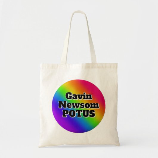 Gavin Newsom POTUS トートバッグ (正面)