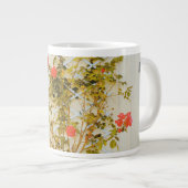 Gavleのバラ枠の窓 ジャンボコーヒーマグカップ (正面右)