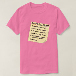 Gay Agenda (LGBT Gay Lesbian Transgender) Tシャツ