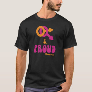 Gay and proud tシャツ